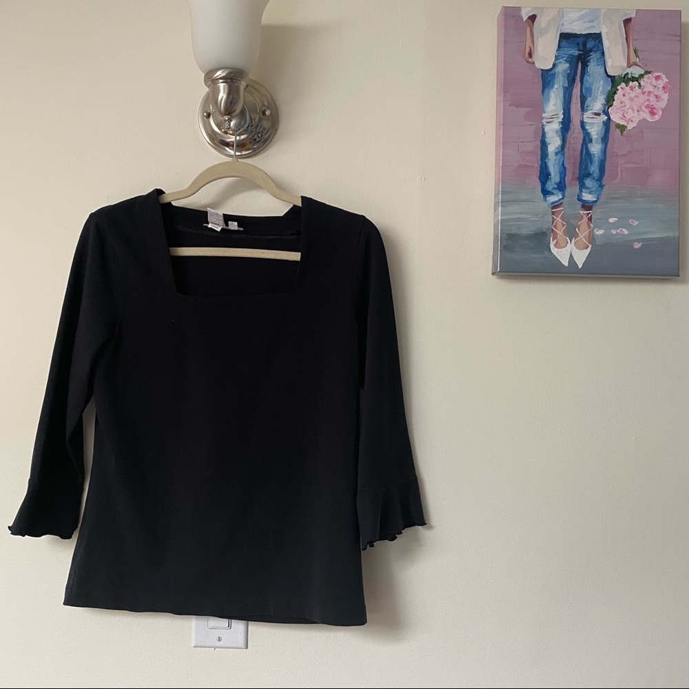 Isabella Bird boat neck top